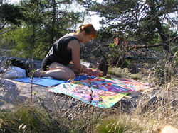 painting in nature